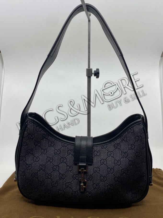 Gucci Jackie 1961 Sholder Bag and Wallet colors Grey and Black