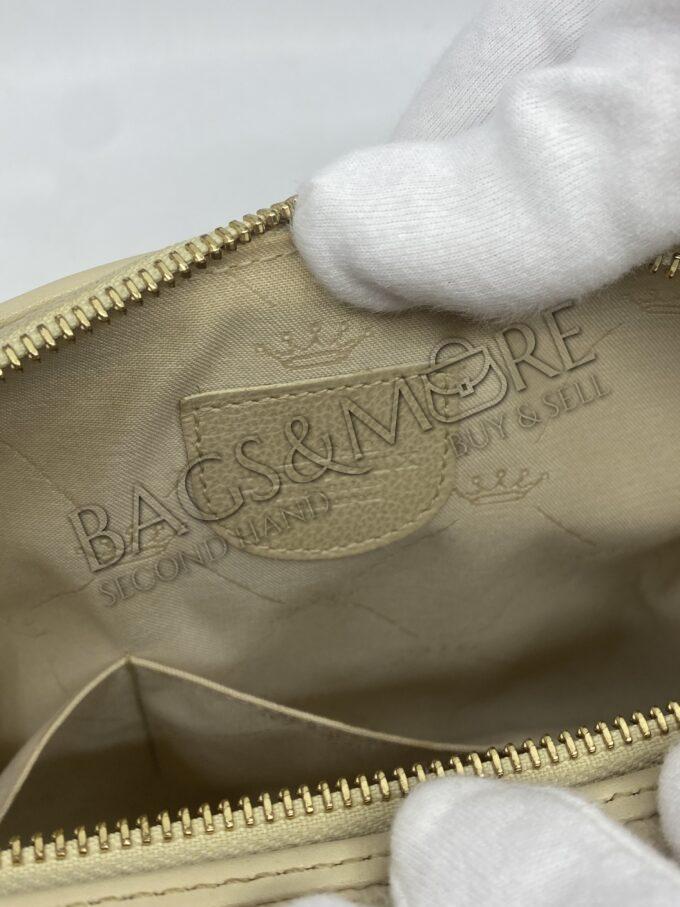 Delvaux Handbag Astrid PM color Ivory with Golden Hardware