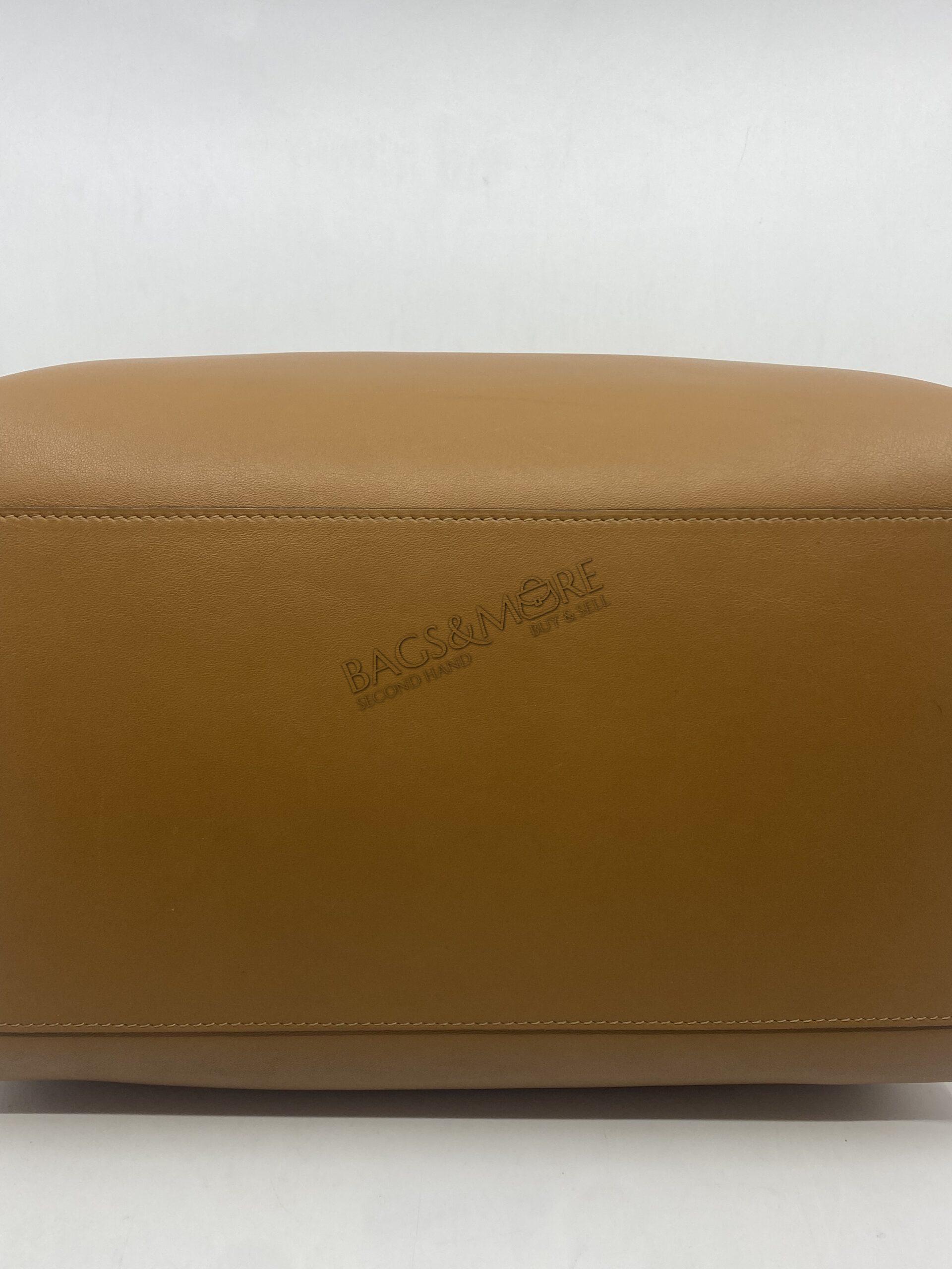 Delvaux Louise Boston Allure leder kleur végétal met goudkleurige hardware