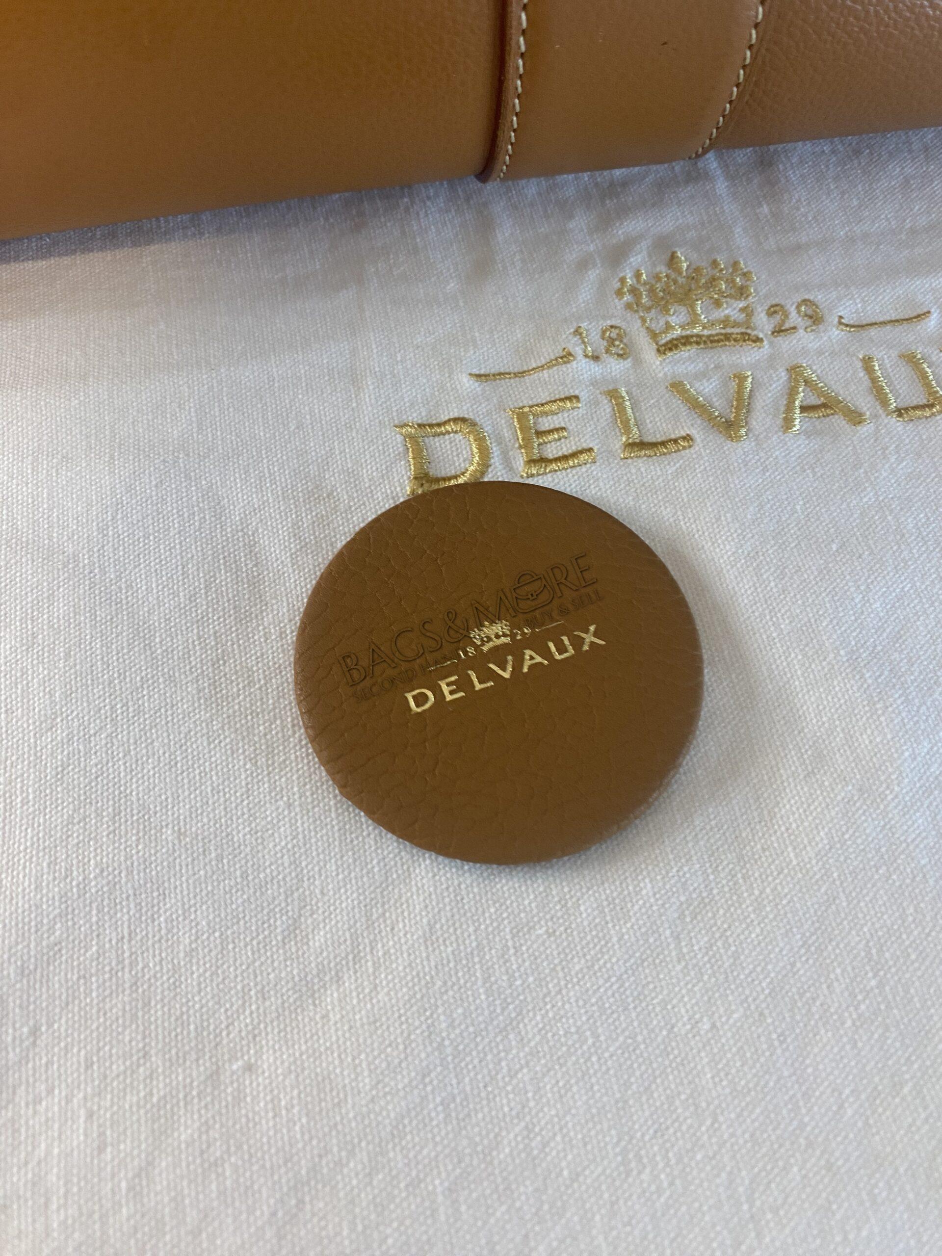 Delvaux Brillant cabriolet jumping fauve golden hardware