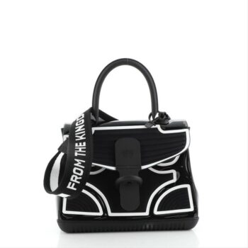 Delvaux Brillant MMS The Champion Black and White met bandolière... nieuwstaat