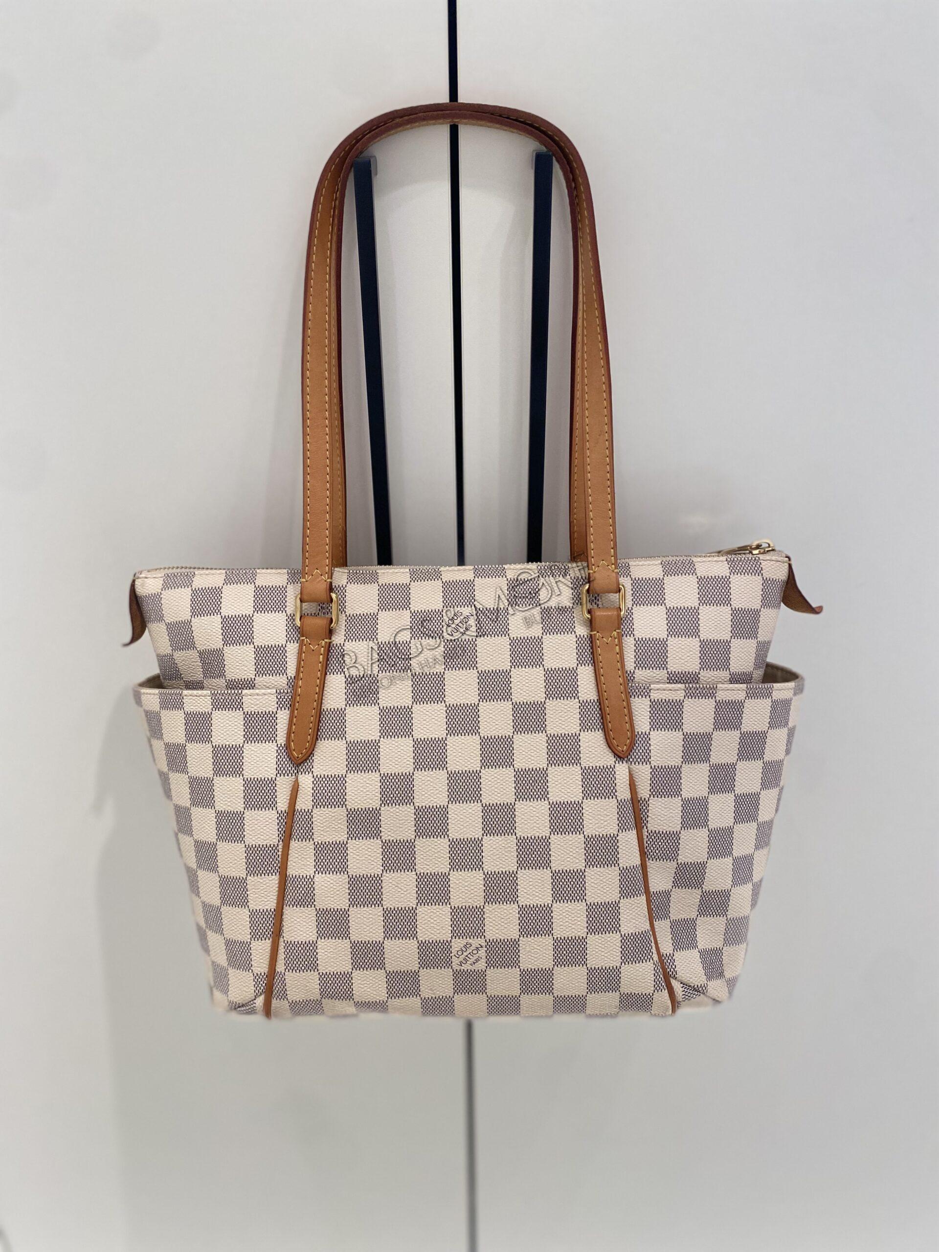 Louis Vuitton Totally PM schoudertas damier azur
