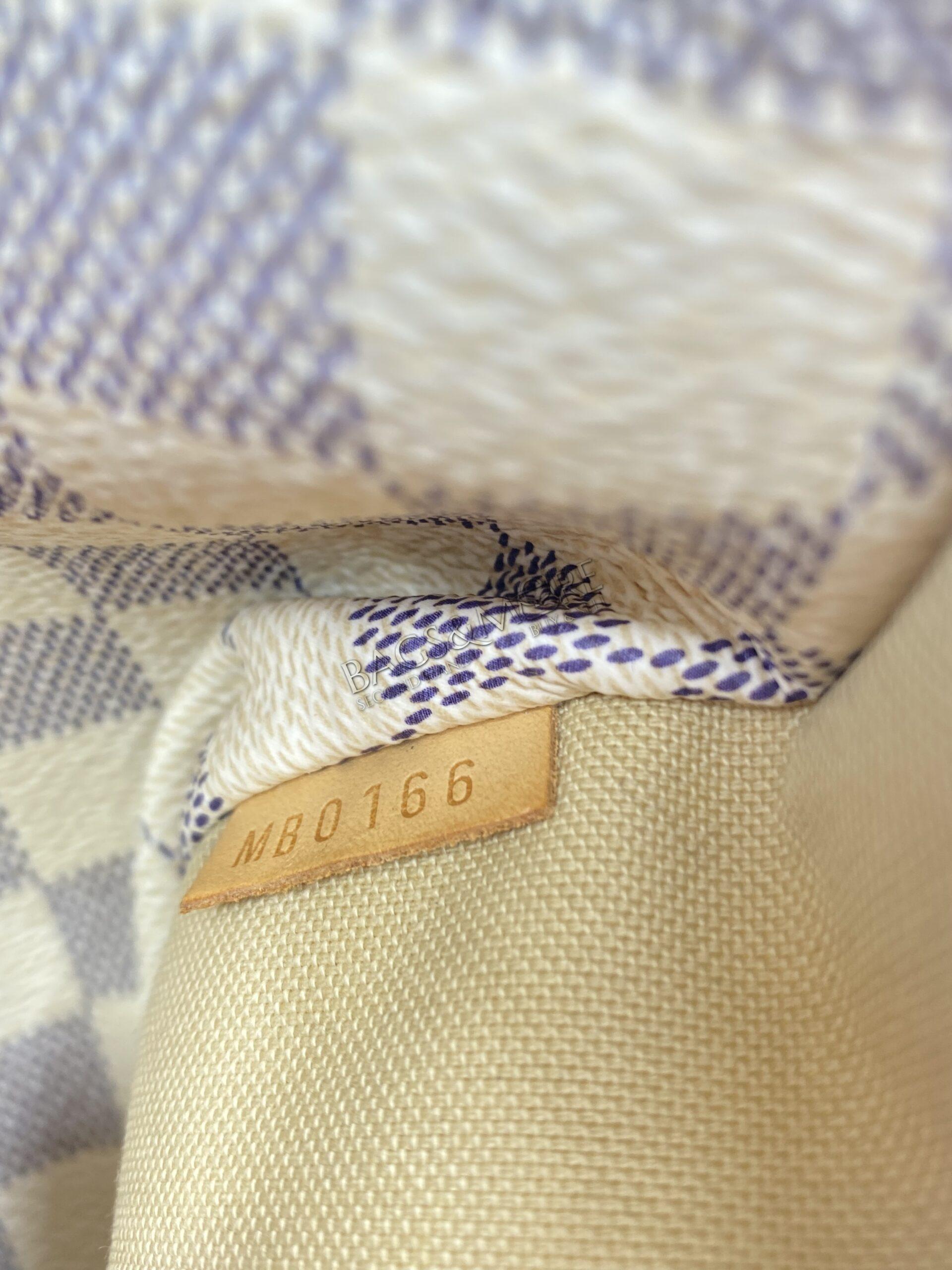 Louis Vuitton Totally PM schoudertas damier azur