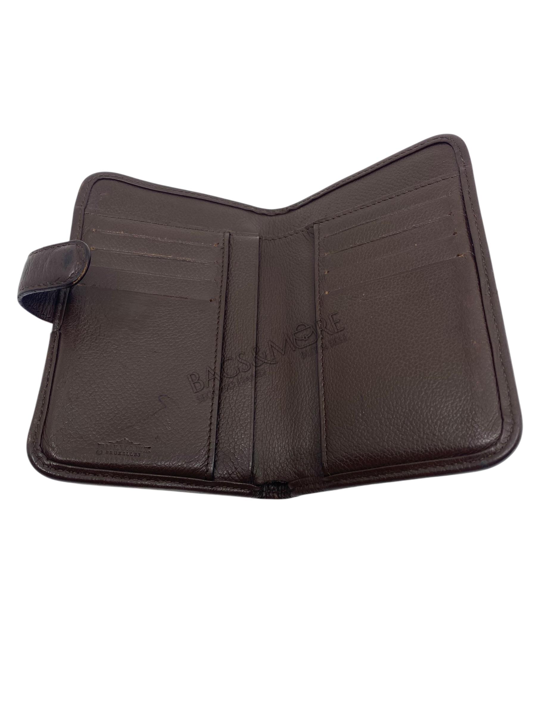 Delvaux PTF Astrid jumping leder kleur café met golden studs