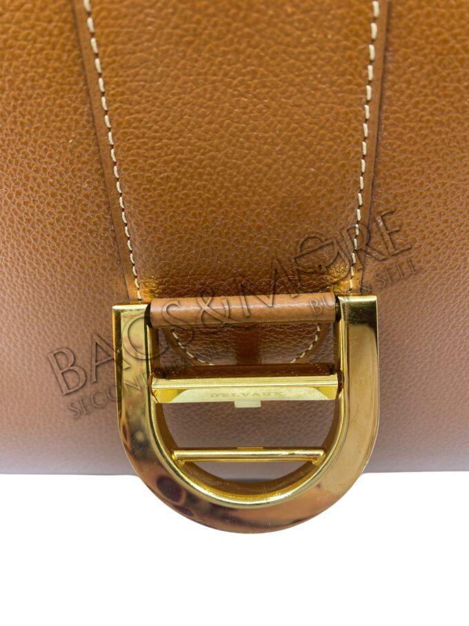 Delvaux Brillant MM kleur fauve jumping leder
