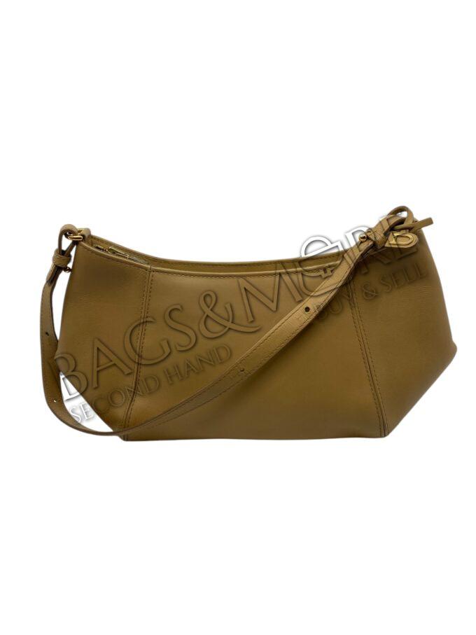 Delvaux schodertas desir kleur chanvre corvette leder met golden hardware