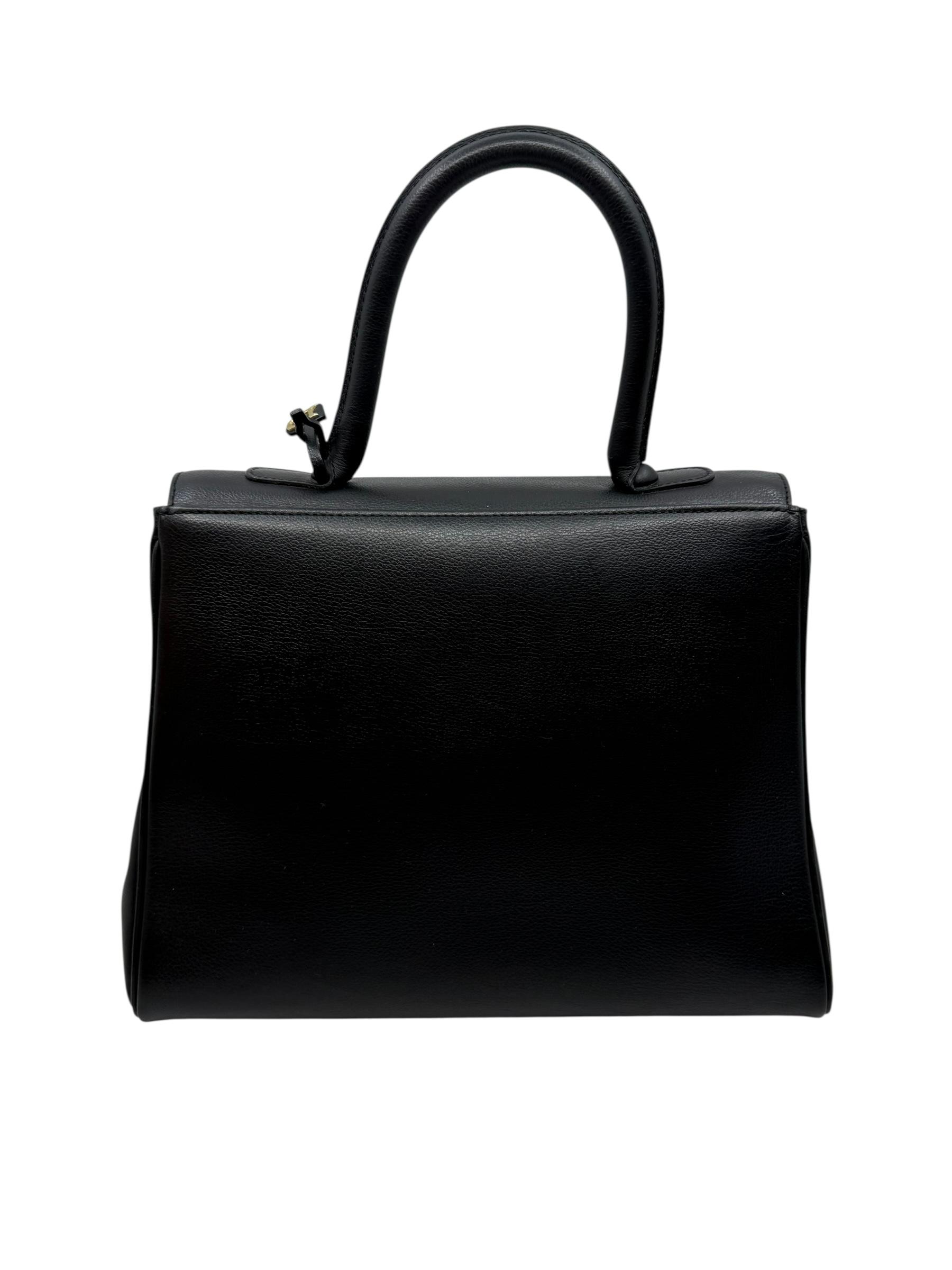 Delvaux Brillant MM noir doré jumping leder NIET meer te verkrijgen bij Delvaux uniek exemplaar