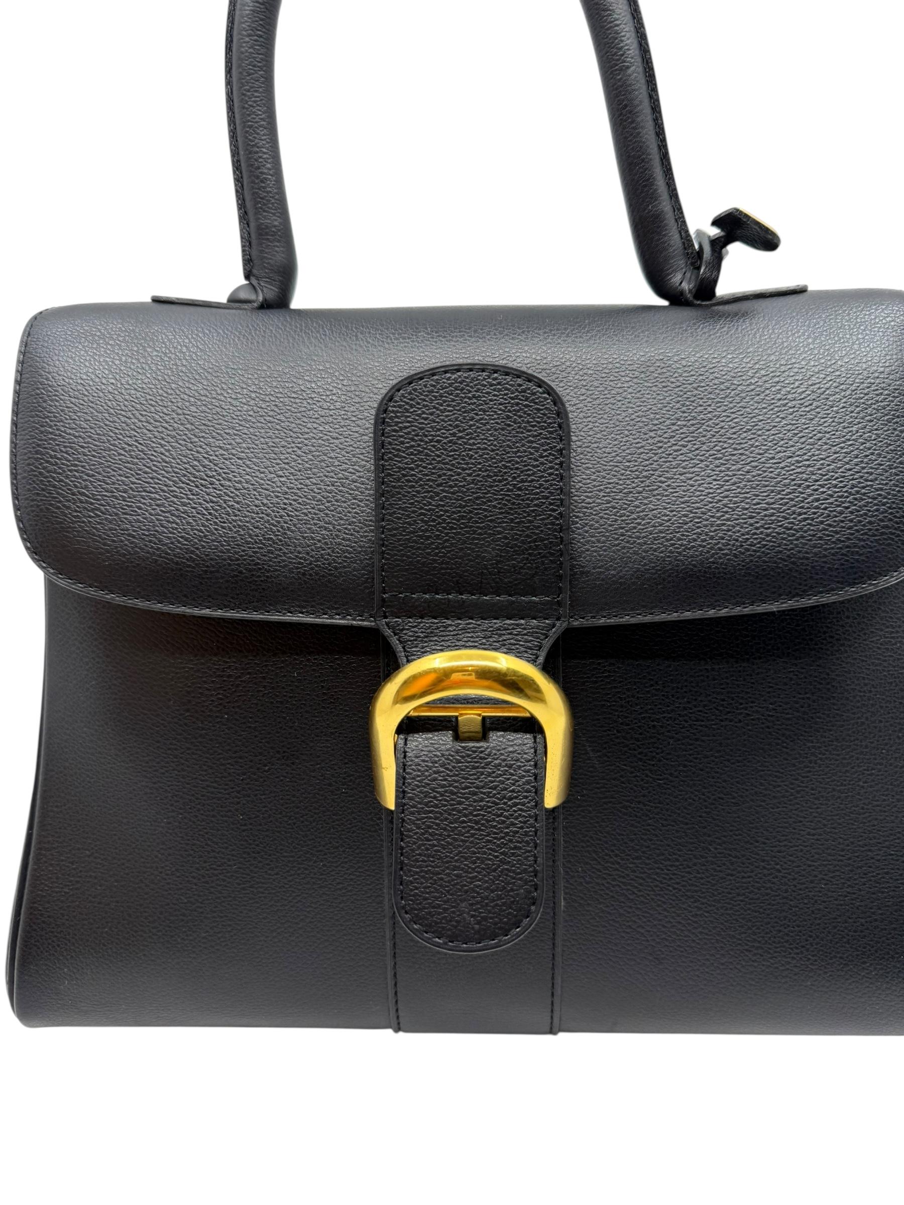 Delvaux Brillant MM noir doré jumping leder NIET meer te verkrijgen bij Delvaux uniek exemplaar