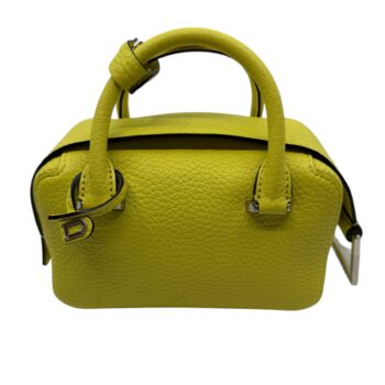 Cool Box Nano – taurillon soft leder – Kleur Yuzu