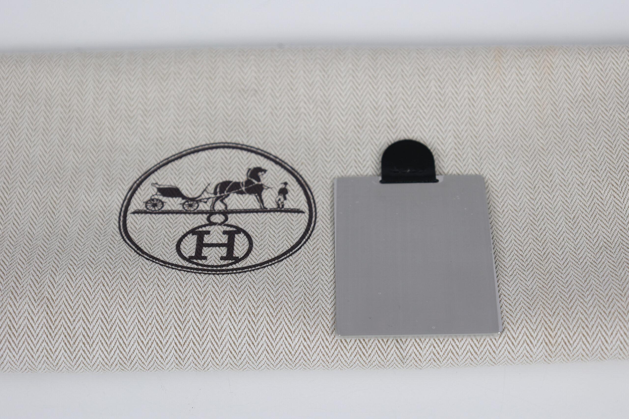 HERMÈS CONSTANCE 24 – BOX CALF – ZWART – ROSÉ HARDWARE