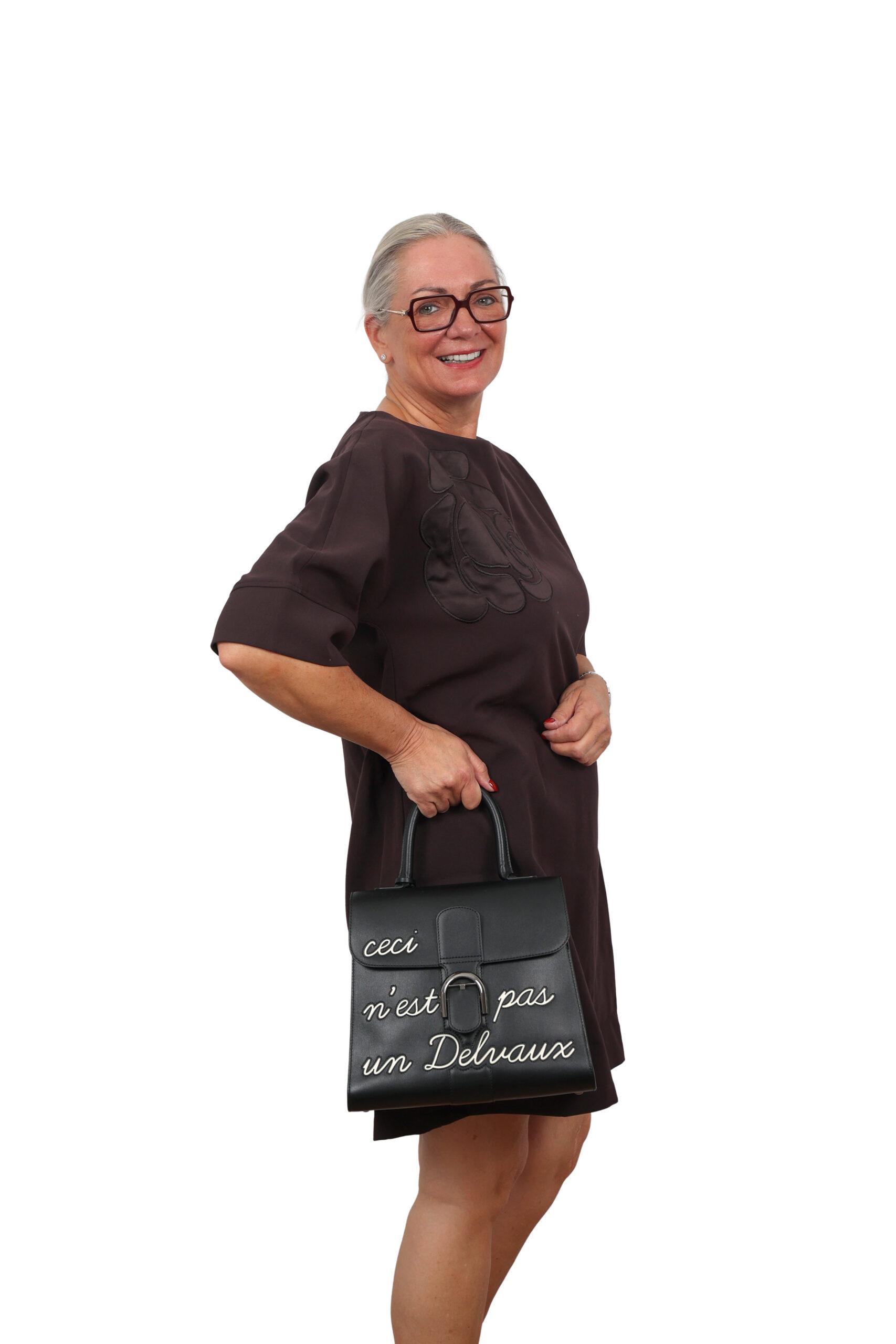 Delvaux – Brillant MM "Ceci n'est pas un Delvaux" (Les Humours / Magritte Collection)