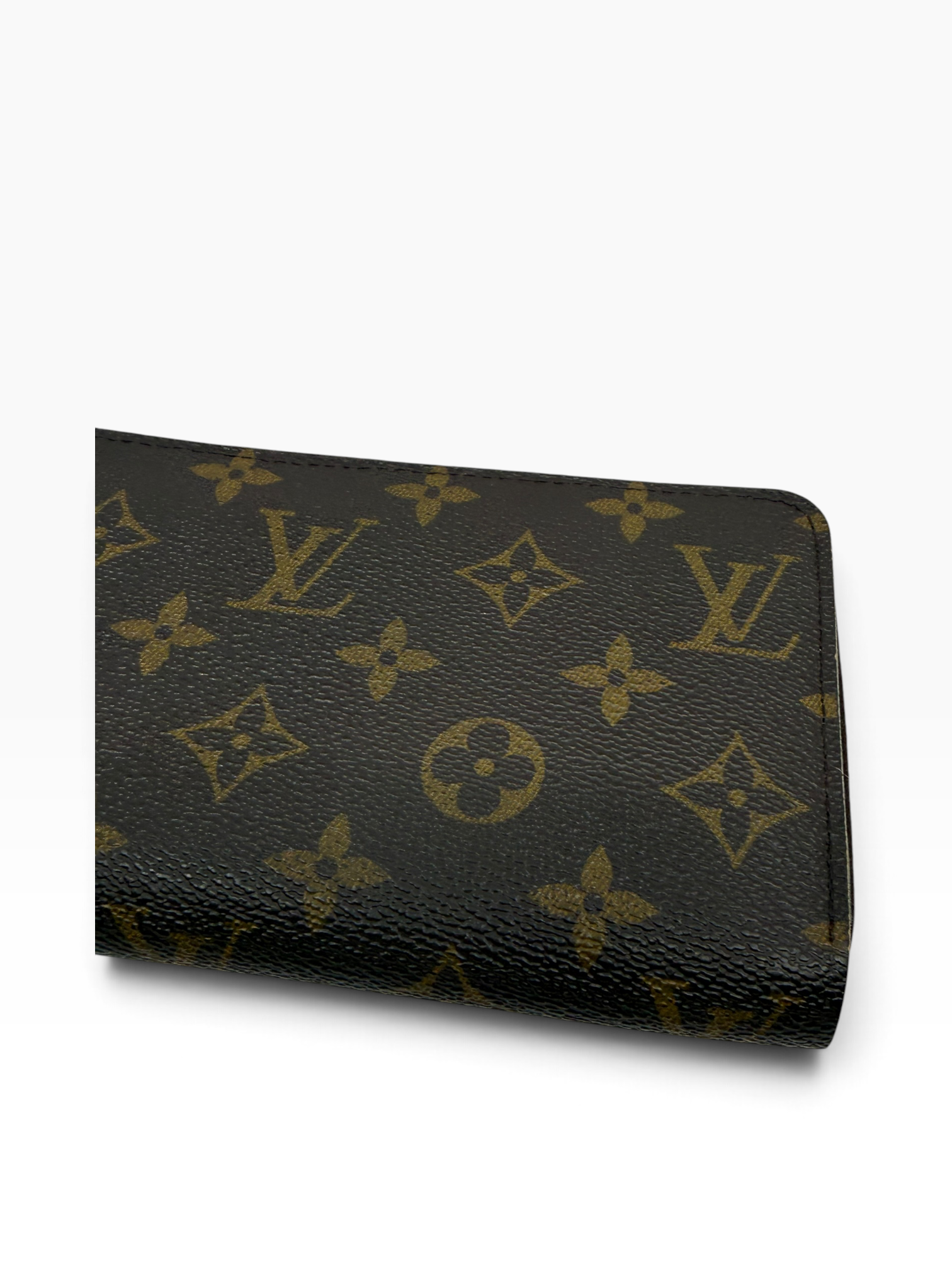 Louis Vuitton Zippy Wallet MNG met goudkleurige hardware