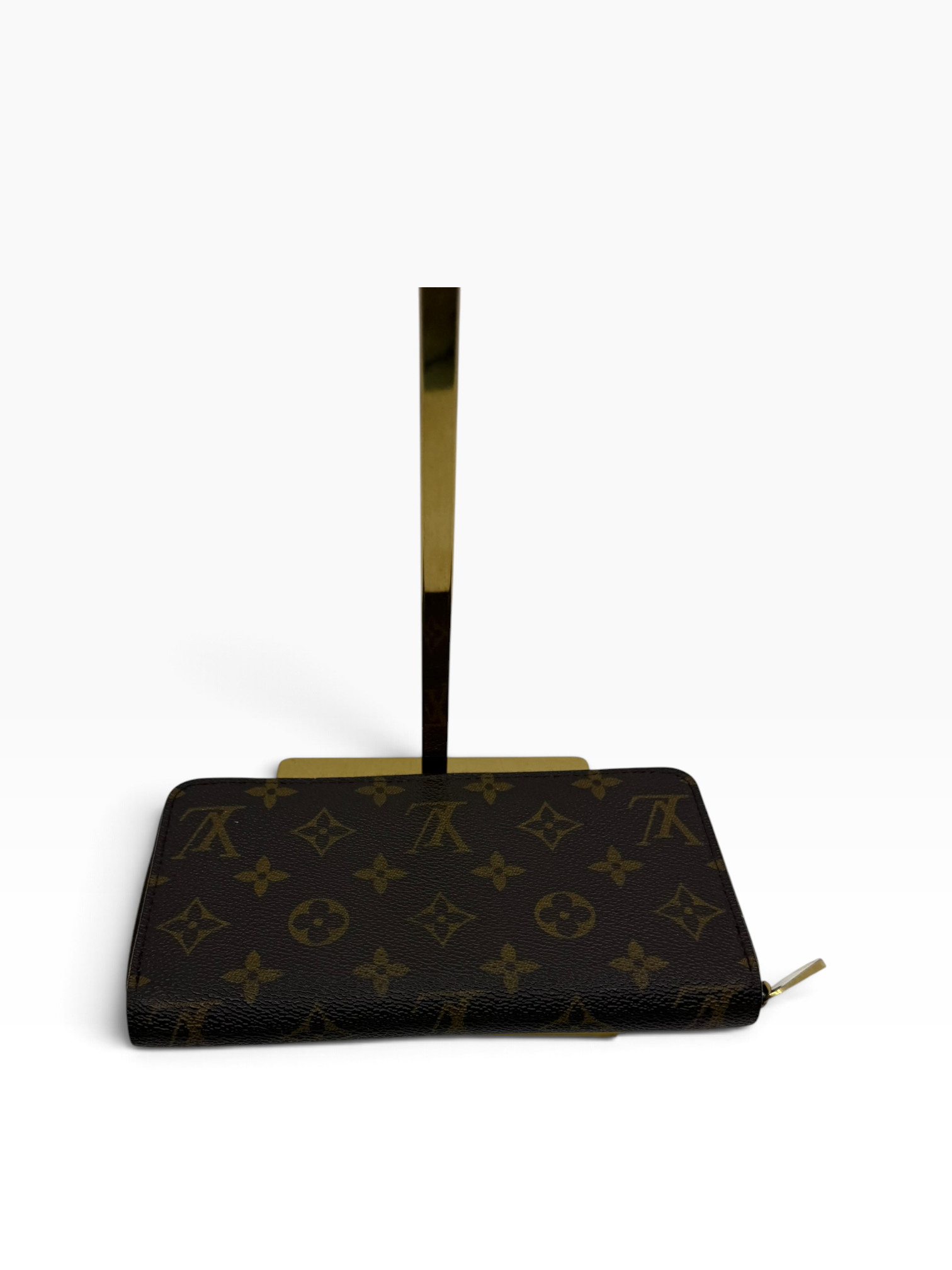 Louis Vuitton Zippy Wallet MNG met goudkleurige hardware