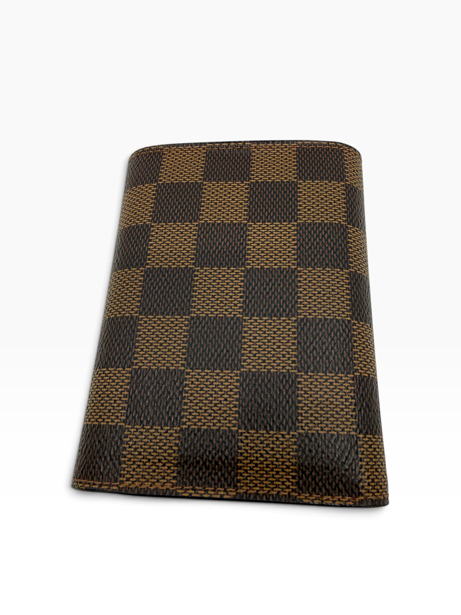 Louis Vuitton PTF Victorine damier ebene met rode accenten