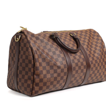 Louis Vuitton Keepall 45 damier ebene met bandoulière